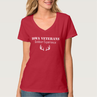 T-shirt Iowa Veterans Outdoor Experience R.E.D. Cou V