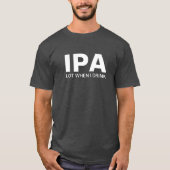 T-shirt IPA Drôle de boisson (Devant)