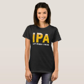 T-shirt IPA Je pis beaucoup quand je bois une bière sarcas (Devant entier)