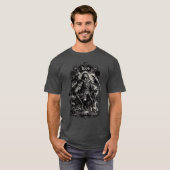 T-shirt Ipos Obscurité Royale (Devant entier)