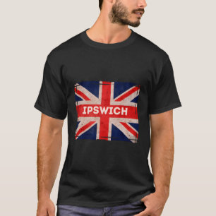 T-shirt Ipswich Drapeau Plage Suffolk
