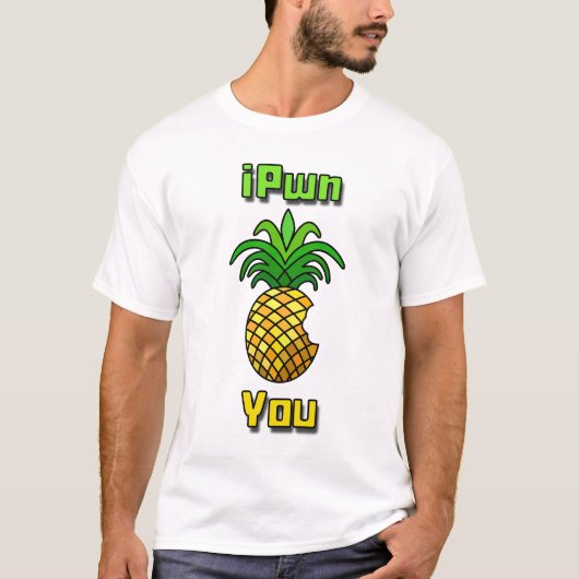 T-shirt iPwn vous (Devant)