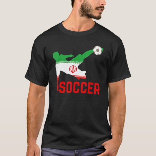 T-shirt Ir Iran Football National Soccer Ir Iran Football (Devant)