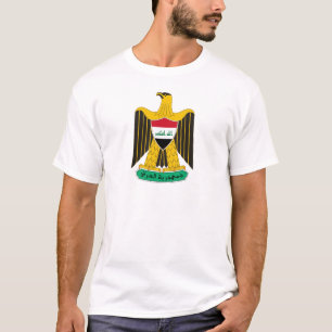 T-shirt Irak pays blason armoiries symbole emblème drapeau