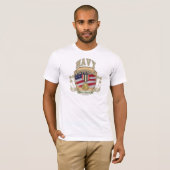 T-shirt Irak-Vétérinaire (Devant entier)