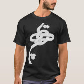 T-shirt Iran and Iranian Poem in Farsi HICH calligraphy  1 (Devant)