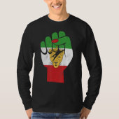 T-shirt Iran flag, Iranian Lion Symbol, Iranian Lioness, F (Devant)