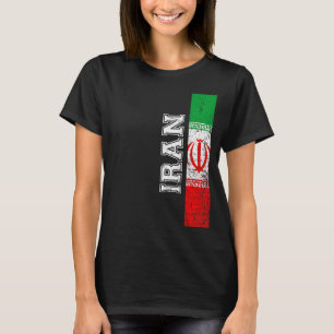 T-shirt Iran Heritage Pride Pays Soutien Drapeau iranien