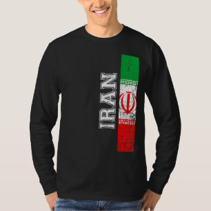 T-shirt Iran Heritage Pride Pays Soutien Drapeau iranien