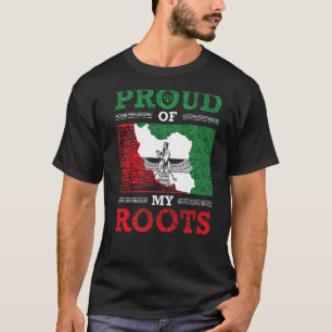 T-shirt Iran Iranian Persian Irani Flag Iran Roots Farsi I