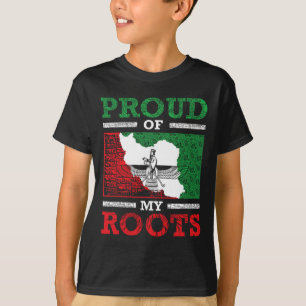 T-shirt Iran Iranien Persan Irani Drapeau Iran Racines Far