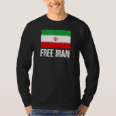 T-shirt Iran libre (Devant)