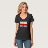 T-shirt Iran libre (Devant entier)