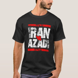 T-shirt Iran Libre Perse Azadi Iranien Liberté Amour Quo