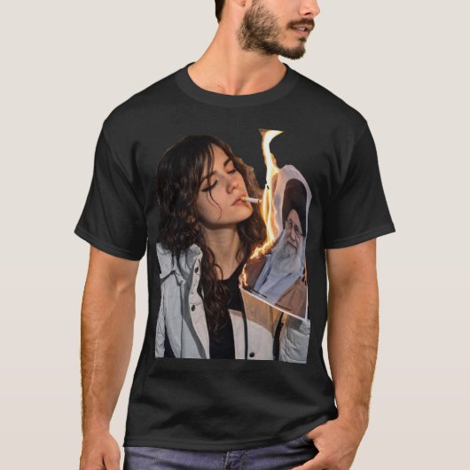 T-shirt Iranian Freedom Woman - Men's Tee (Devant)