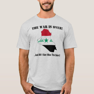 T-shirt IRAQ : La guerre est finie
