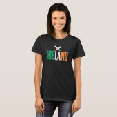 T-shirt Ireland Cricket Player Cricket Sport (Devant entier)