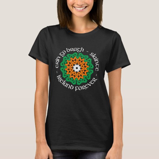 T-shirt Ireland Forever  Erin Go Bragh  Slainte (Devant)