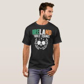 T-shirt Ireland Ping Pong Irish Table Tennis Team Supp (Devant entier)