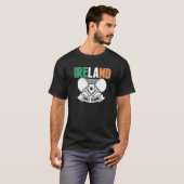 T-shirt Ireland Ping Pong Irish Table Tennis Team Suppor (Devant entier)