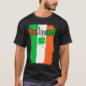 T-shirt Ireland shamrock St Patrick's Day  1 (Devant)