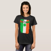 T-shirt Ireland shamrock St Patrick's Day  1 (Devant entier)