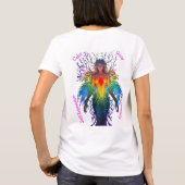 T-shirt « Iridesca » - Gardienne des Couleurs (Dos)