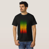 T-shirt Irie Blurred Effet Typographie Rasta Reggae (Devant entier)