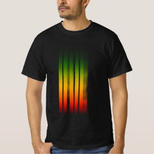 T-shirt Irie Blurred Effet Typographie Rasta Reggae