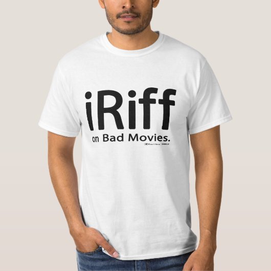 T-shirt iRiff (sur de mauvais films) (Devant)