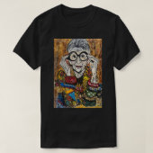 T-shirt Iris Apfel Mode 3 (Design devant)