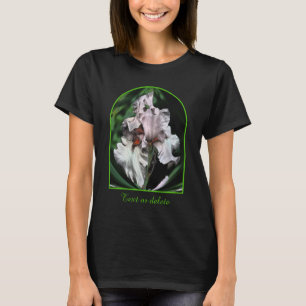 T-shirt Iris barbu abstrait personnalisé