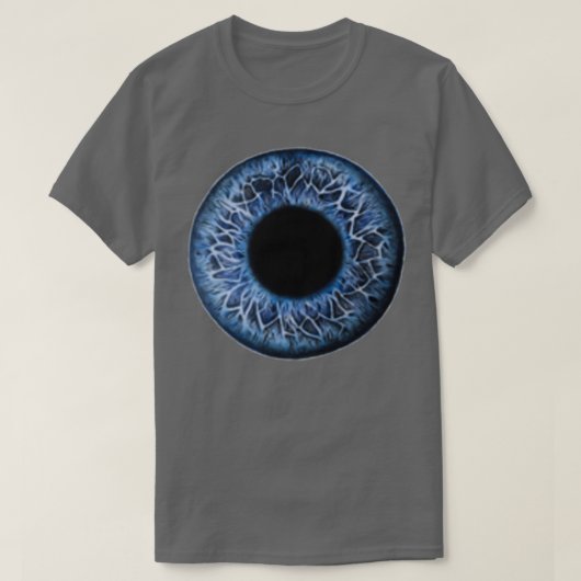 T-shirt Iris bleu (Design devant)