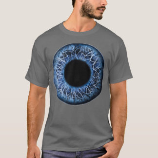 T-shirt Iris bleu