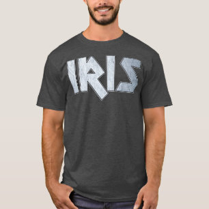 T-shirt Iris en métal lourd