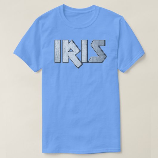 T-shirt Iris en métal lourd (Design devant)