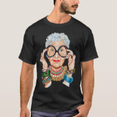 T-shirt Iris Fashion Apfel est finalement une forme d'auto (Devant)