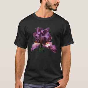T-shirt Iris pourpre saisissant