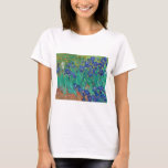 T-shirt Irises (1889) par Vincent Van Gogh<br><div class="desc">Irises (1889) par Vincent Van Gogh</div>