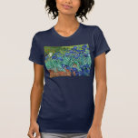 T-shirt Irises Vincent van Gogh peinture Vintage florale<br><div class="desc">Vincent van Gogh (Dutch, 1853 - 1890) Irises, 1889, Oil on canvas Unframed: 74.3 x 94.3 cm (29 1/4 x 37 1/8 in.) Framed: 94.9 x 114.9 x 11.4 cm (37 3/8 x 45 1/4 x 4 1/2 in.) Le J. Paul Getty Museum de Los Angeles. Image numérique courtesy of...</div>