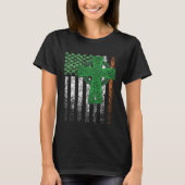 T-shirt Irish American Flag Ireland Flag St Patricks Day C (Devant)