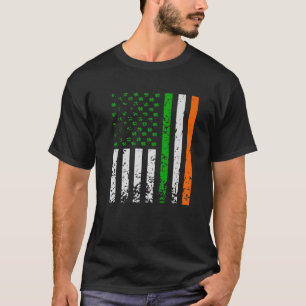 T-shirt Irish American Flag Ireland Flag ST PATRICKS DAY F