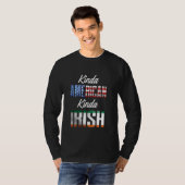 T-shirt Irish American Kinda Dual Citide Pride (Devant entier)