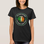 T-shirt Irish Beer Ireland Flag St Patricks Day  Drinking  (Devant)
