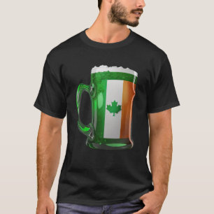 T-shirt Irish Beer Irlande Drapeau Jour de la Saint Patric