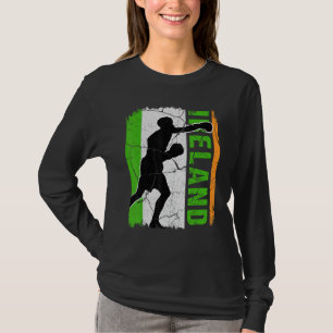 T-shirt Irish Boxing Team Irlande Flag Boxing Gants