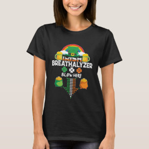 T-shirt Irish Breathalyzer souffle ici St Paddy's Day