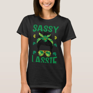 T-shirt Irish C St Patrick's Day Sassy Lassie