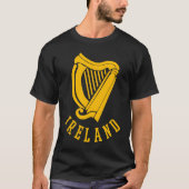 T-shirt Irish Celtic Harp Medieval Emblem of Ireland  1 (Devant)