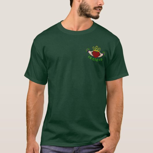 T-shirt Irish Claddagh (Devant)